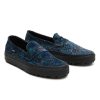 Damen Vans Slip-On-Schuhe | Style 53 Samtschuhe Blau