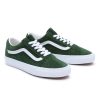 Damen Vans Classics | Old Skool Wildlederschuhe Grun