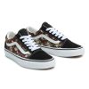 Damen Vans Low-Top Sneaker | Old Skool Wallflower Floral Schuhe Braun