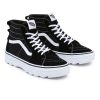 Damen Vans Plateauschuhe | Sentry Sk8-Hi Wc Schuhe Schwarz