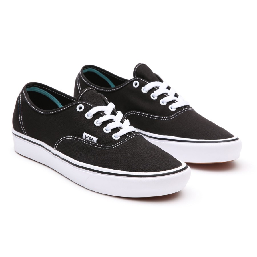 Damen Vans Low-Top Sneaker | Classic Comfycush Authentic Schuhe Schwarz