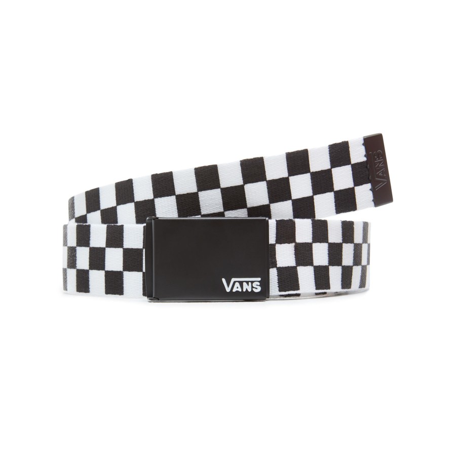 Damen Vans Andere Accessoires | Deppster Gurtband-Gurtel Schwarz, Weis