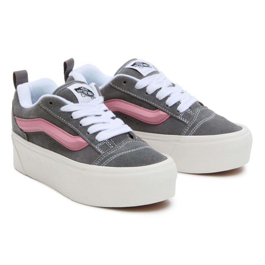 Damen Vans Classics | Knu Stack Schuhe Grau