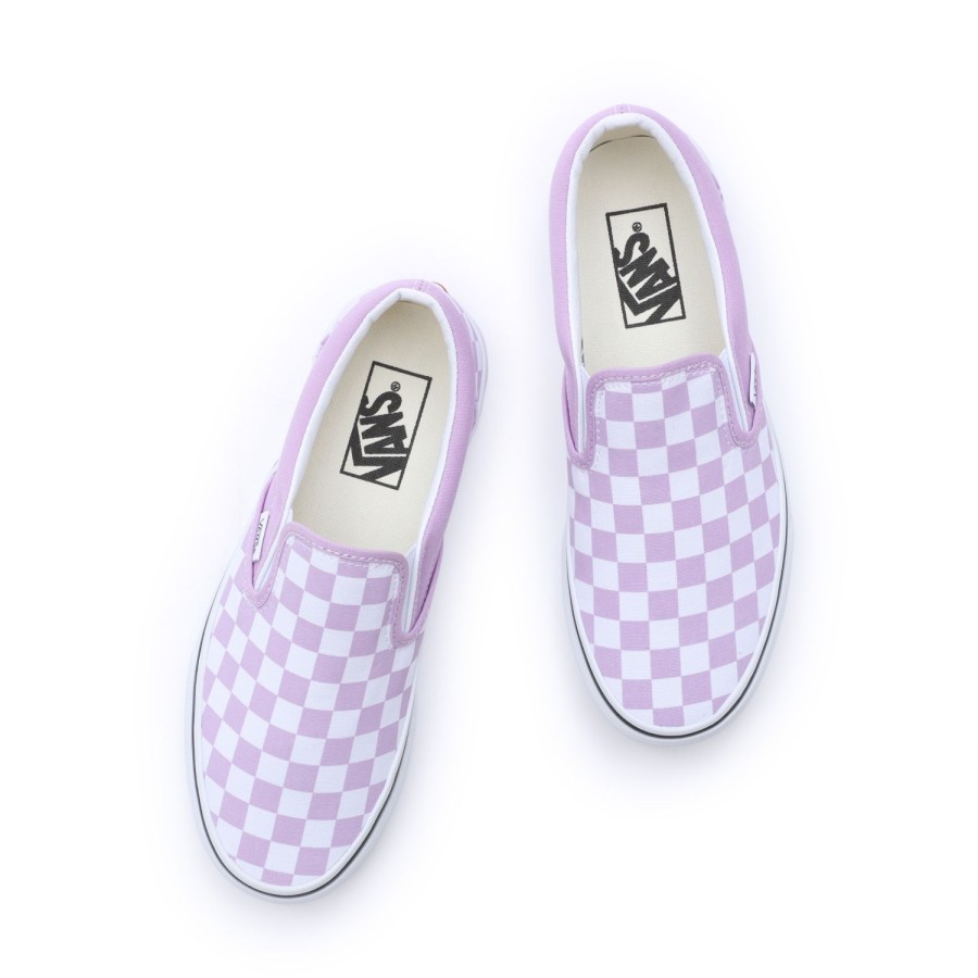 Damen Vans Classics | Color Theory Classic Slip-On Schuhe Violett