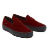 Damen Vans Slip-On-Schuhe | Style 53 Samtschuhe Rot