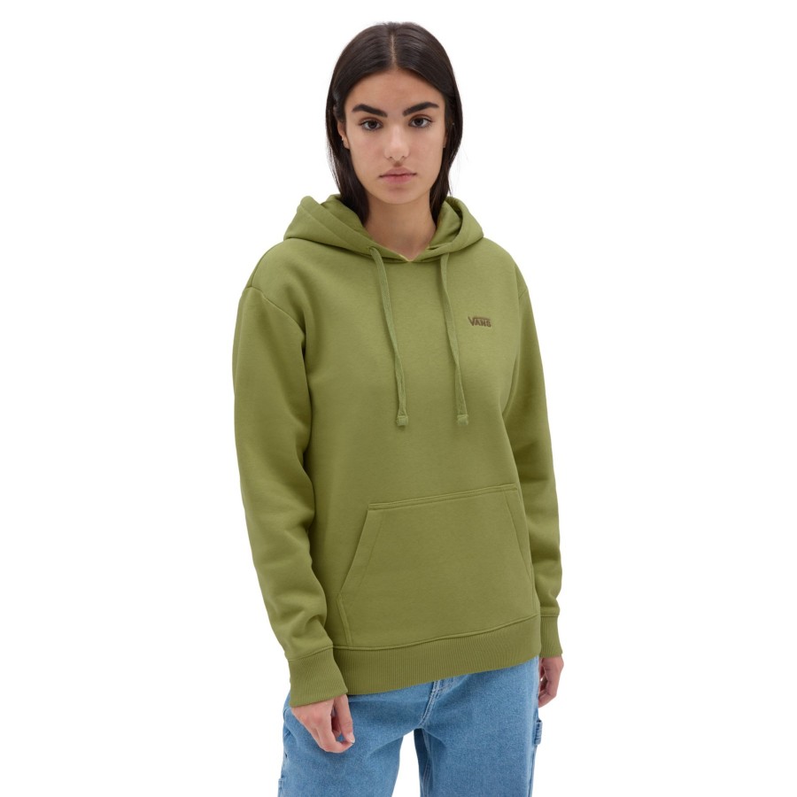 Damen Vans Kapuzenpullover & Pullover | Flying V Boyfriend Fit Hoodie Grun