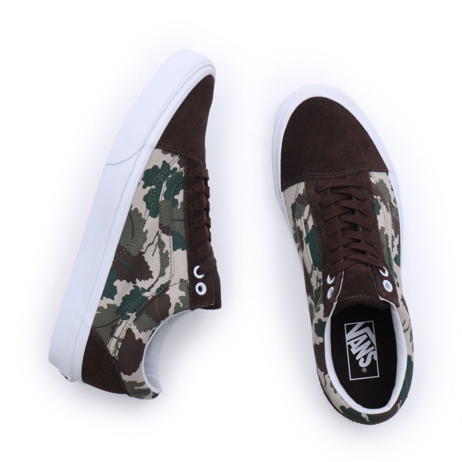 Damen Vans Classics | Mitchell Camo Old Skool Schuhe Multicolour