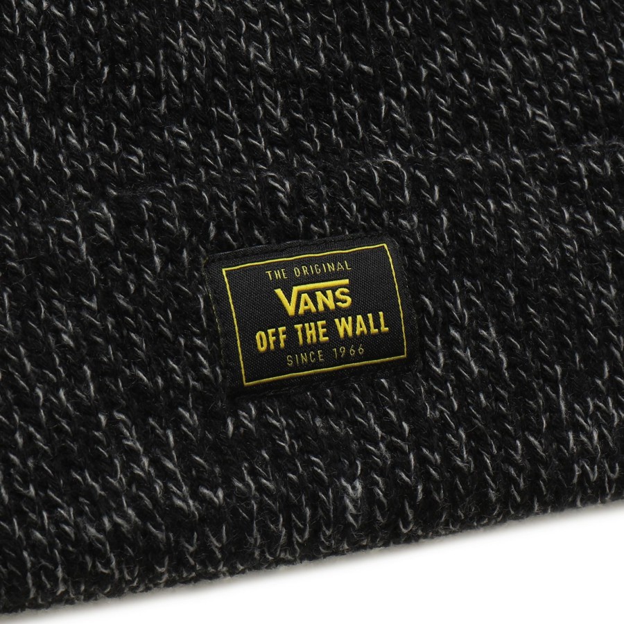 Damen Vans Mutzen, Caps & Hute | Bruckner Beanie-Mutze Mit Umschlag Grau