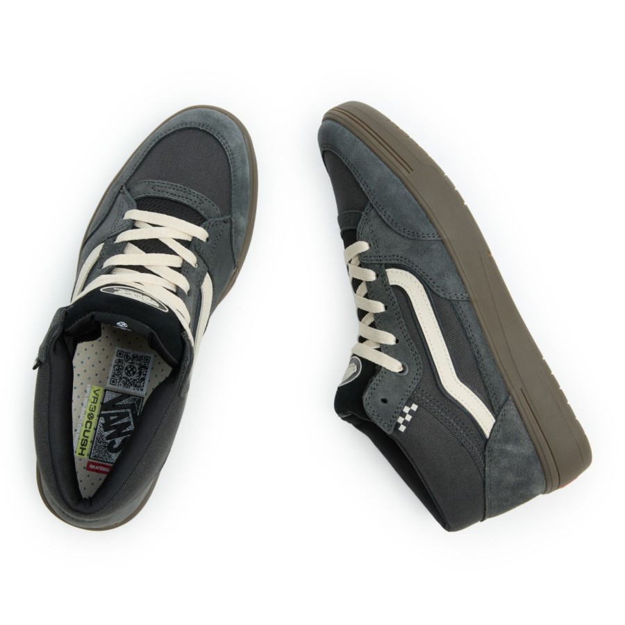 Damen Vans Skateschuhe | Zahba Mid Schuhe Schwarz