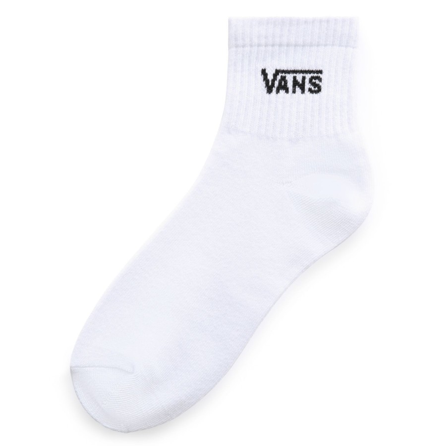 Damen Vans Socken | Half Crew Socken 36,5-41 (1 Paar) Weis