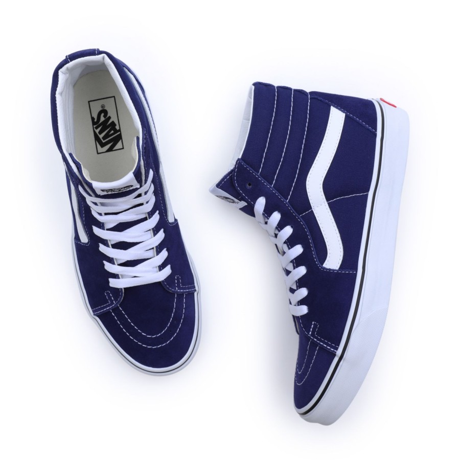 Damen Vans Classics | Color Theory Sk8-Hi Schuhe Blau