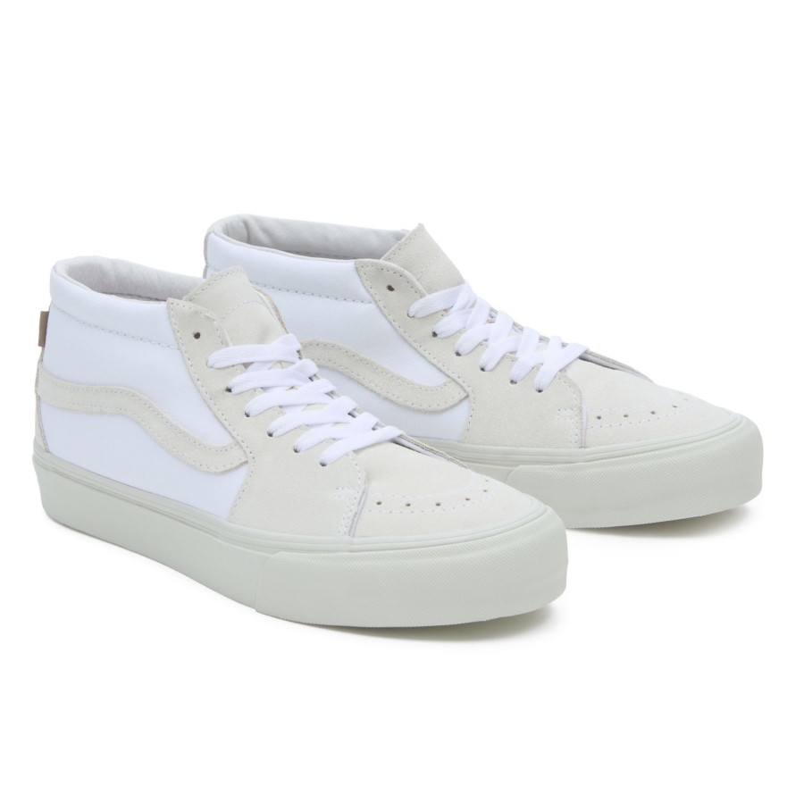 Damen Vans High-Top-Schuhe | Vault By Vans X Jjjjound Sk8-Mid Lx Schuhe Weis