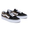 Damen Vans Low-Top Sneaker | Leopard Sk8-Low Schuhe Schwarz