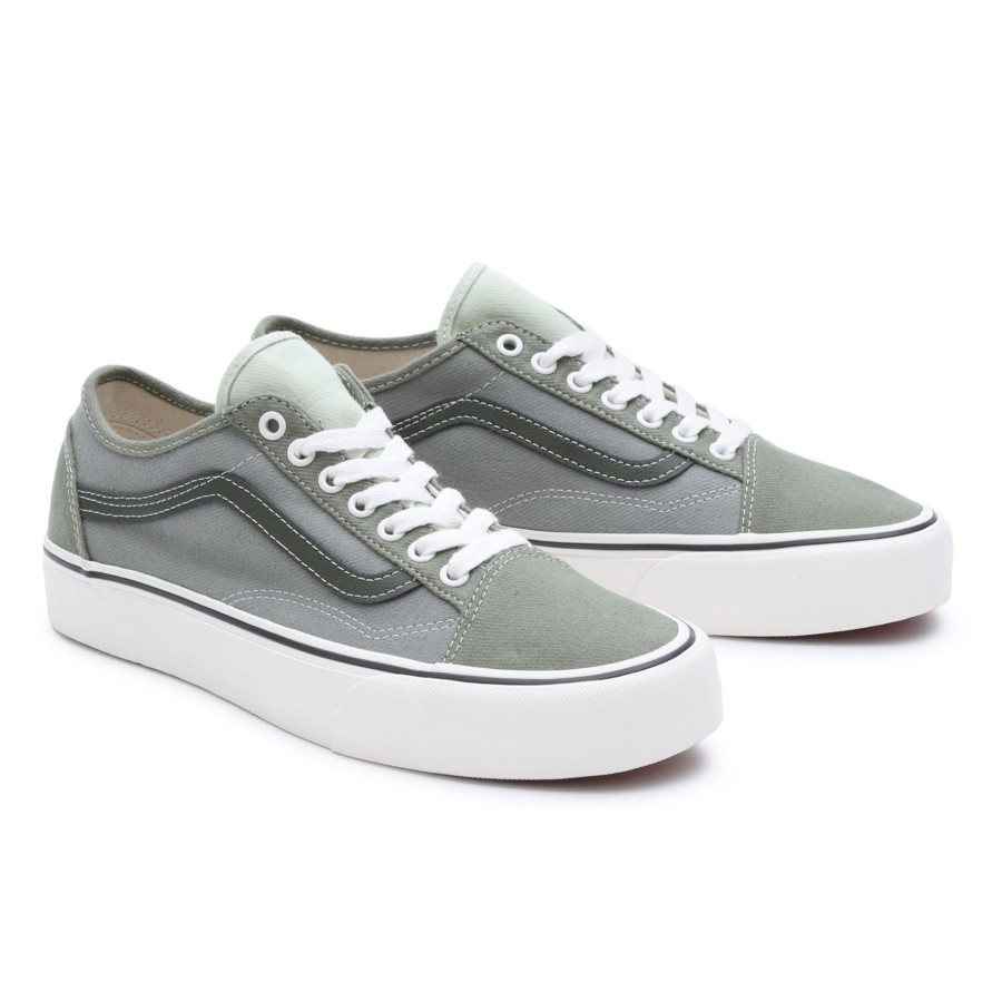 Damen Vans Low-Top Sneaker | Old Skool Tapered Vr3 Schuhe Grun, Grau