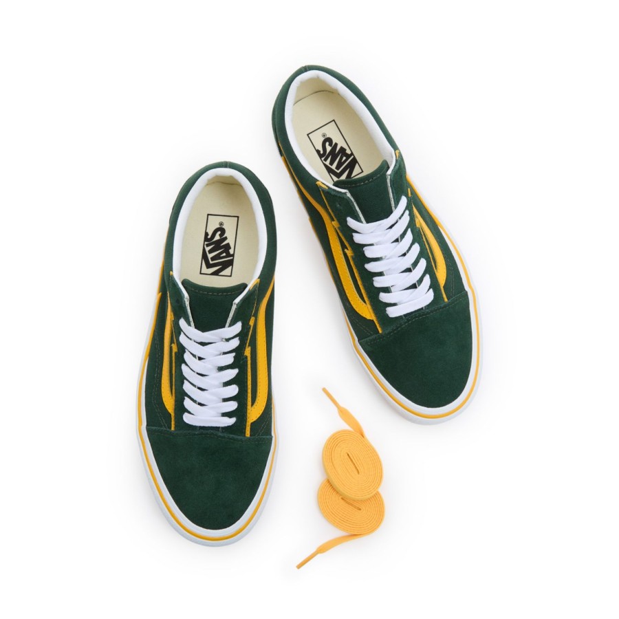 Damen Vans Classics | Old Skool Bolt Schuhe Grun, Weis