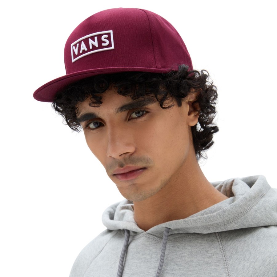 Damen Vans Mutzen, Caps & Hute | Easy Box Snapback Cap Rot