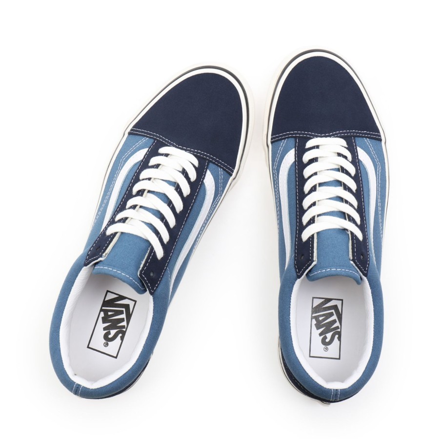 Damen Vans Low-Top Sneaker | Anaheim Factory Old Skool 36 Dx Schuhe Blau