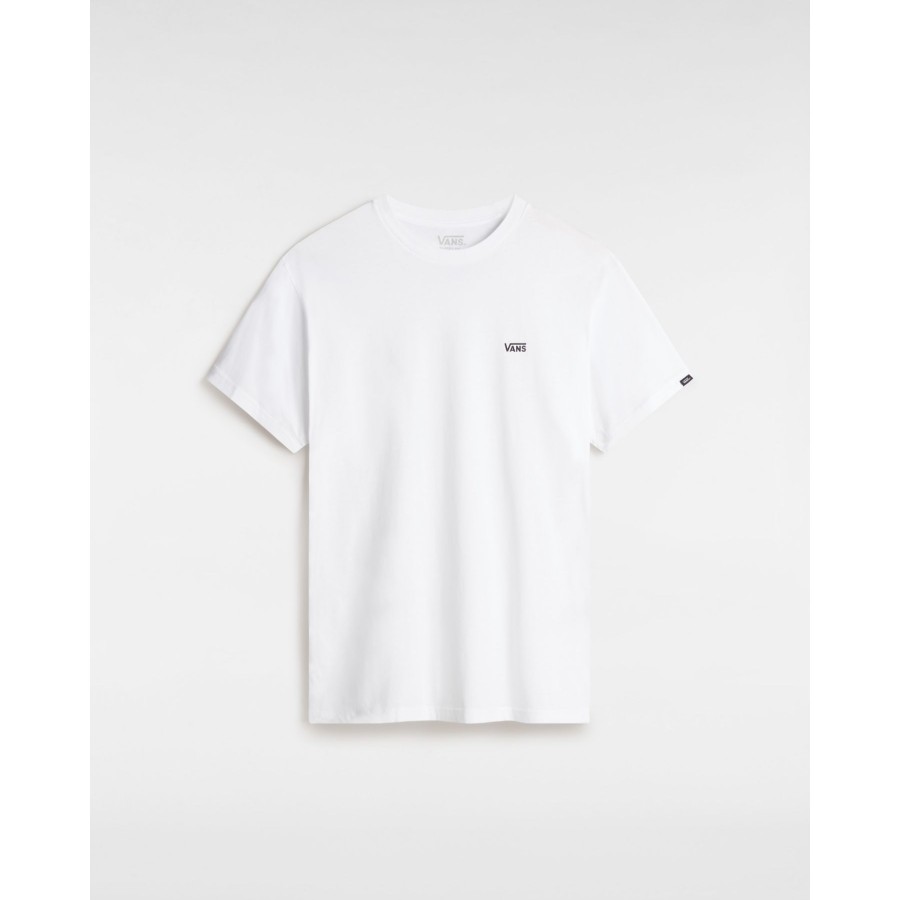 Damen Vans T-Shirts & Oberteile | Left Chest Logo T-Shirt Weis