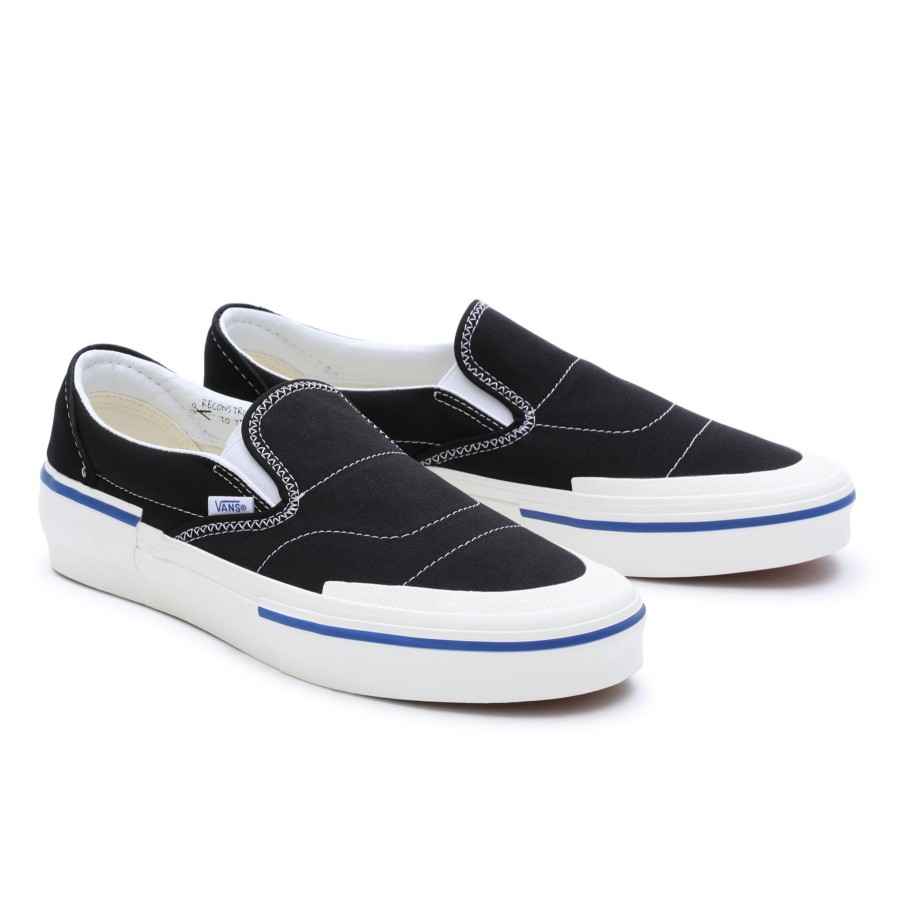 Damen Vans Slip-On-Schuhe | Slip-On Reconstruct Schuhe Schwarz