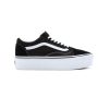 Damen Vans Plateauschuhe | Old Skool Stackform Schuhe Schwarz