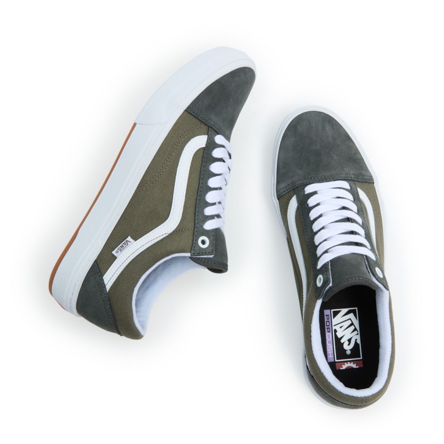 Damen Vans Low-Top Sneaker | Bmx Old Skool Schuhe Schwarz