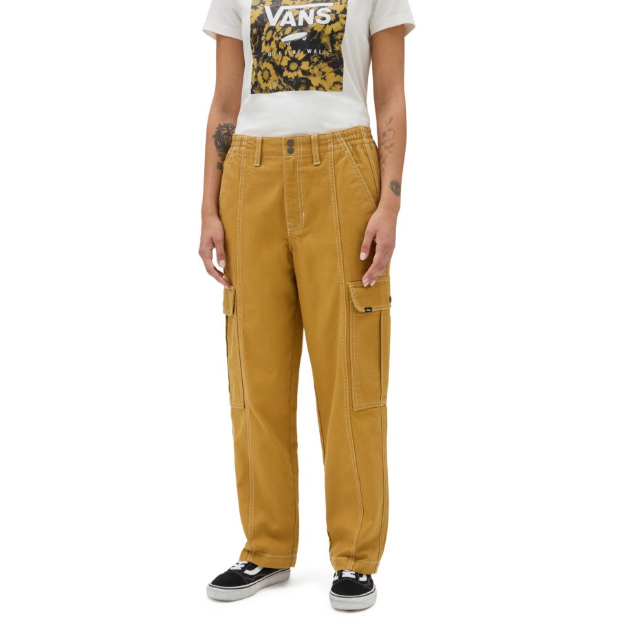 Damen Vans Hosen & Chinos | Sidewalk Hose Braun